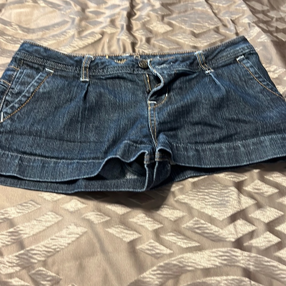 Dark Blue American Rag Jean Shorts